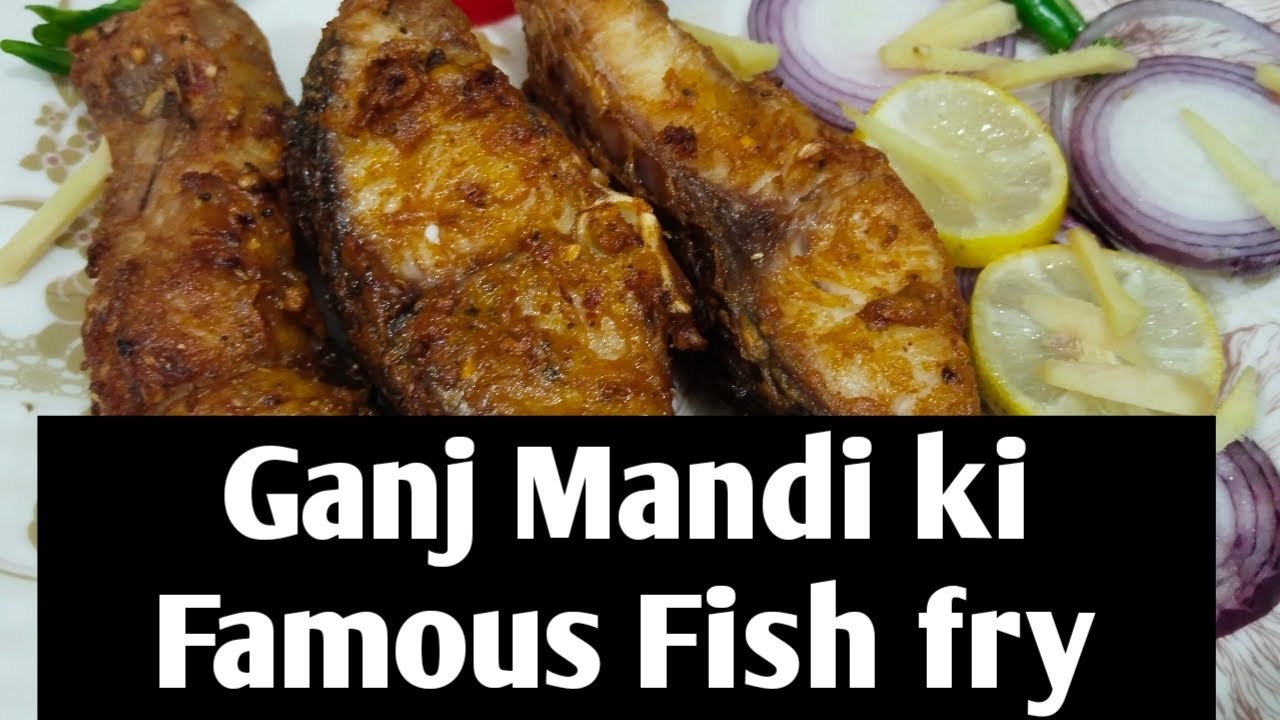 Ganj Mandi ki Famous Fish | Marsala Fish fry  | Special Winter Recipe 🐬