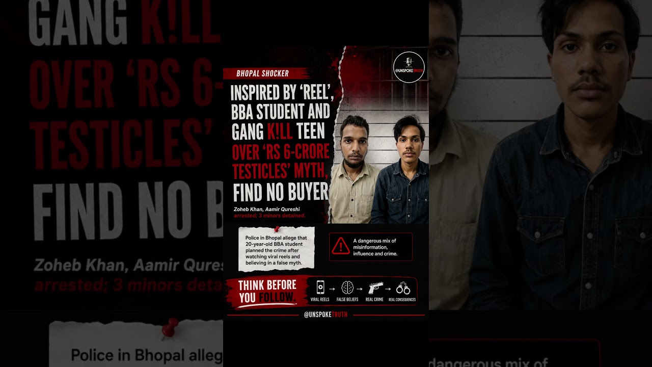 Viral reels, false beliefs&hellip; and a crime with real consequences. Think before you follow. ⚠️ #explore