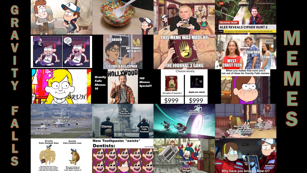Gravity Falls Memes 20 (100 Memes FINALE)
