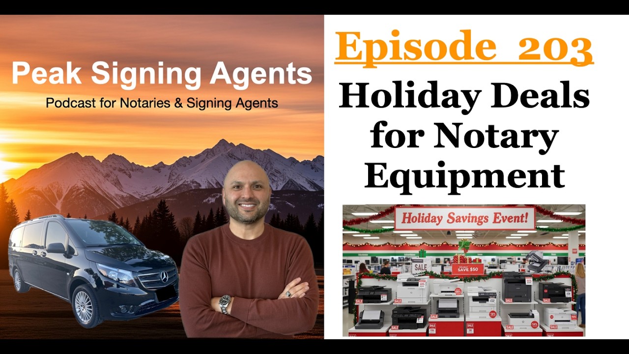 Holiday Deals for Notary Equipment