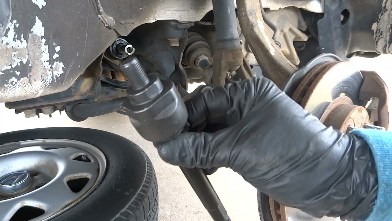 2001 honda crv como cambiar tie rod ends y brazos de control de arriva