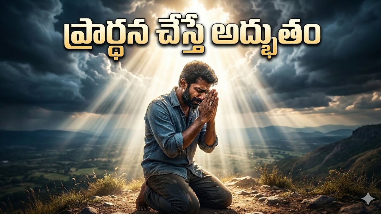 ప్రార్థన చేసినవాడు ఓడిపోడు | Power of Prayer | Telugu Christian Song 2026|