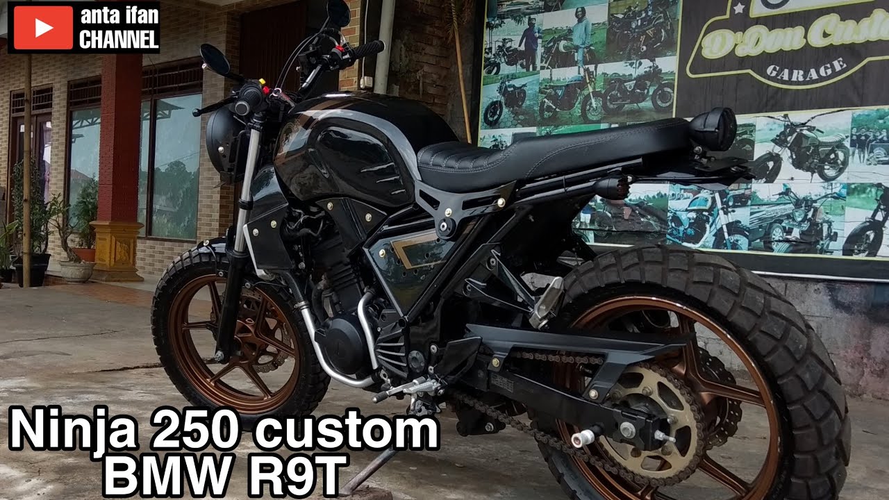 Ninja 250 custom BMW R9T