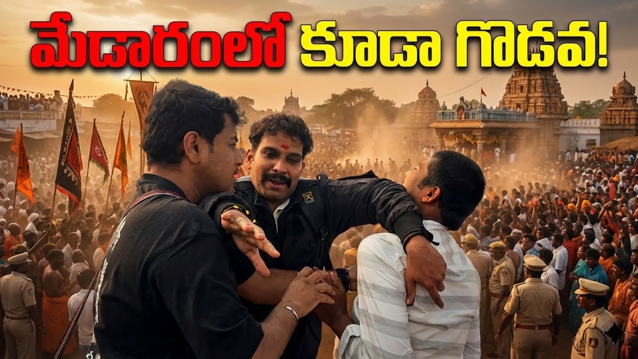 MEDARAM JATHARA KUDA GODAVA😿🤣😅