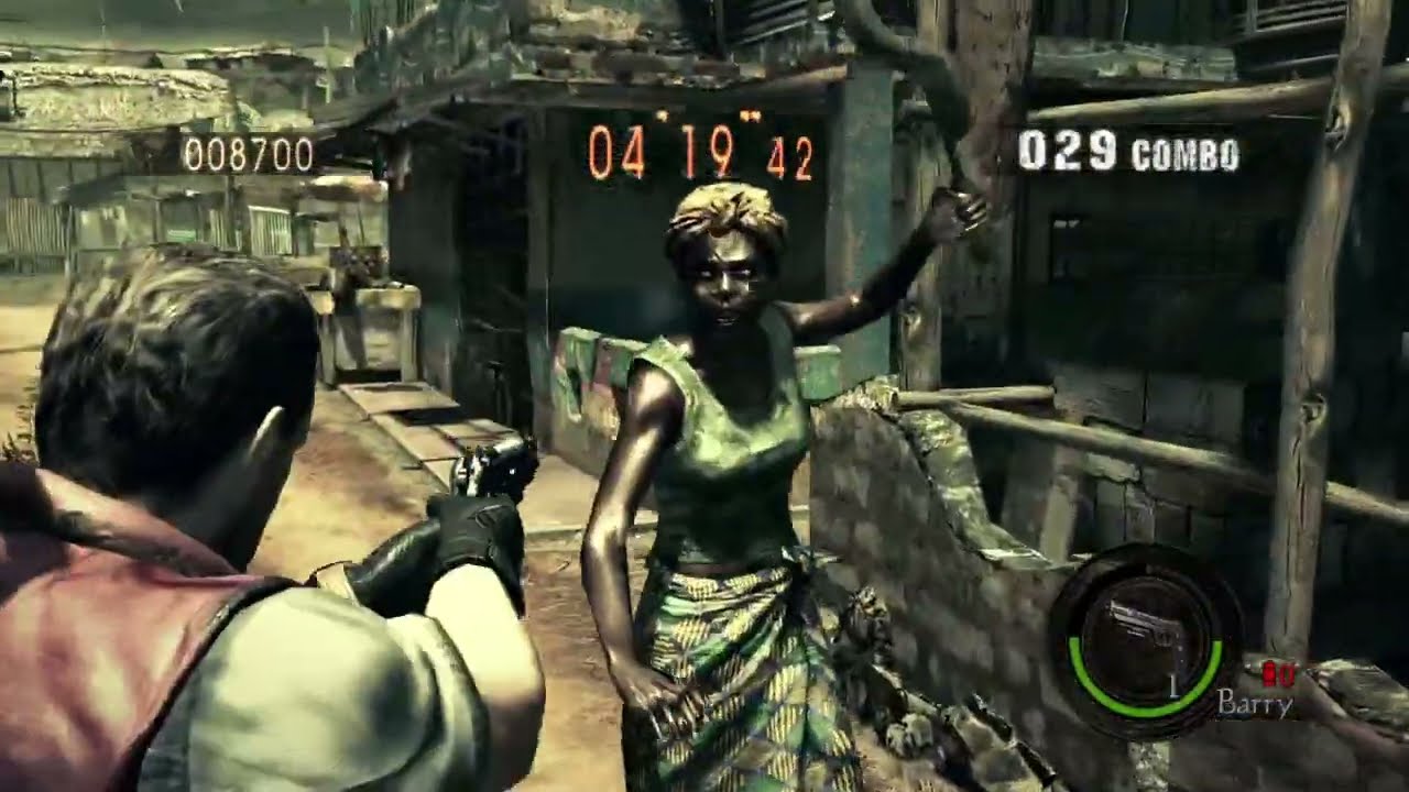 RESIDENT EVIL5 Mercenaries S 74,150 😎😎😎