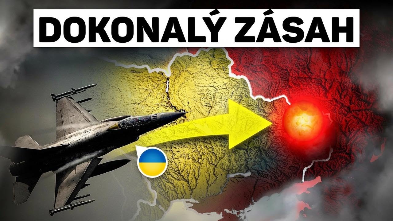 Ukrajinský pilot F-16 předvedl neuvěřitelný kousek – vše zachyceno na kameru