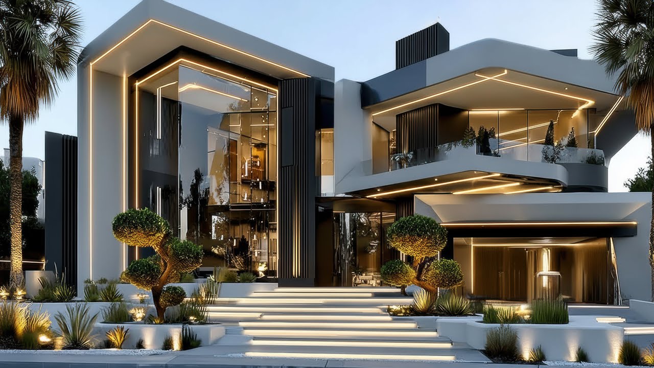 Inside a Next-Level Contemporary Luxury Mansion