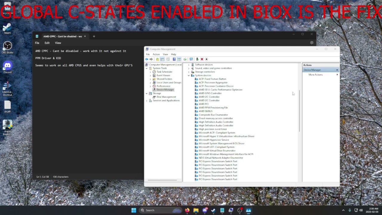 AMD CPU/GPU STUTTER FIX EXPLAINED