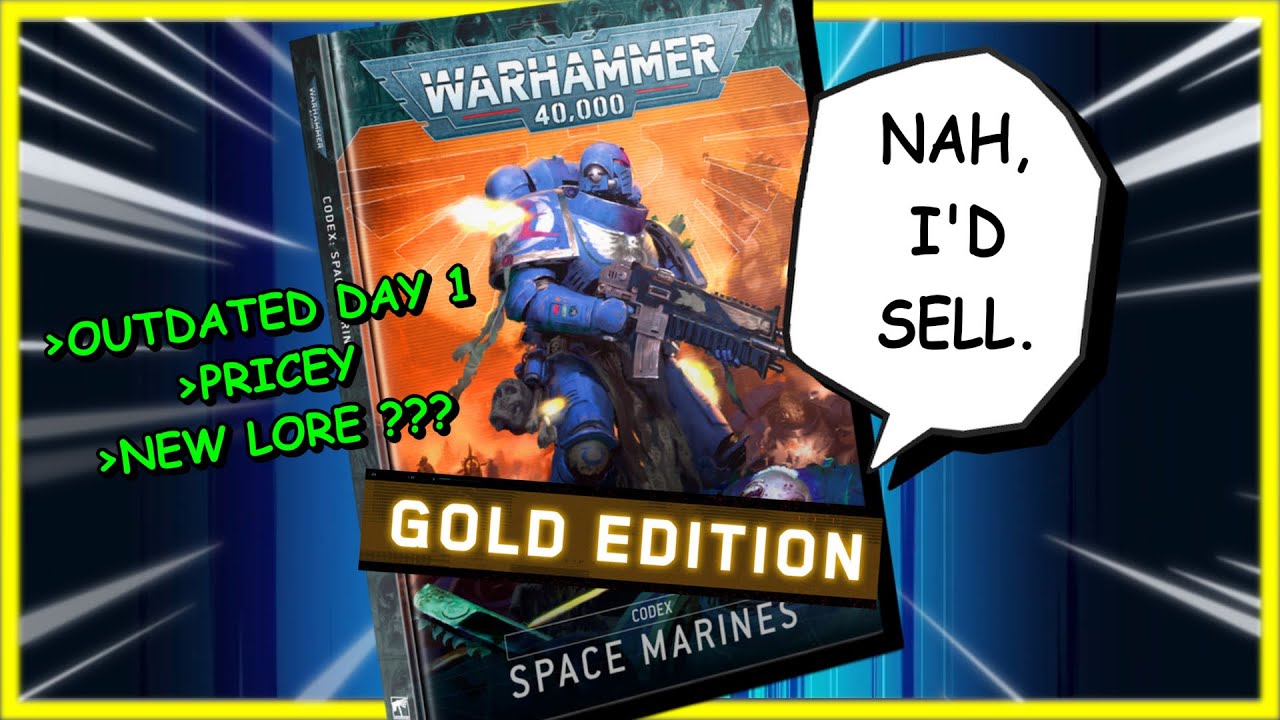 Should Physical 40k Codices Come At The End of The Edition?? - Weekend Yapping.