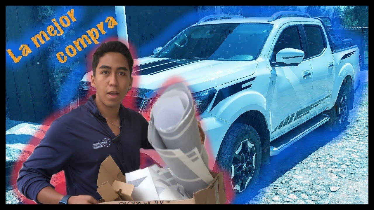 🔥¡Lo MEJOR que le HE HECHO a la FRONTIER💯 | ¡Look mejorado con calcomanías, te enseño cómo hacerlo!