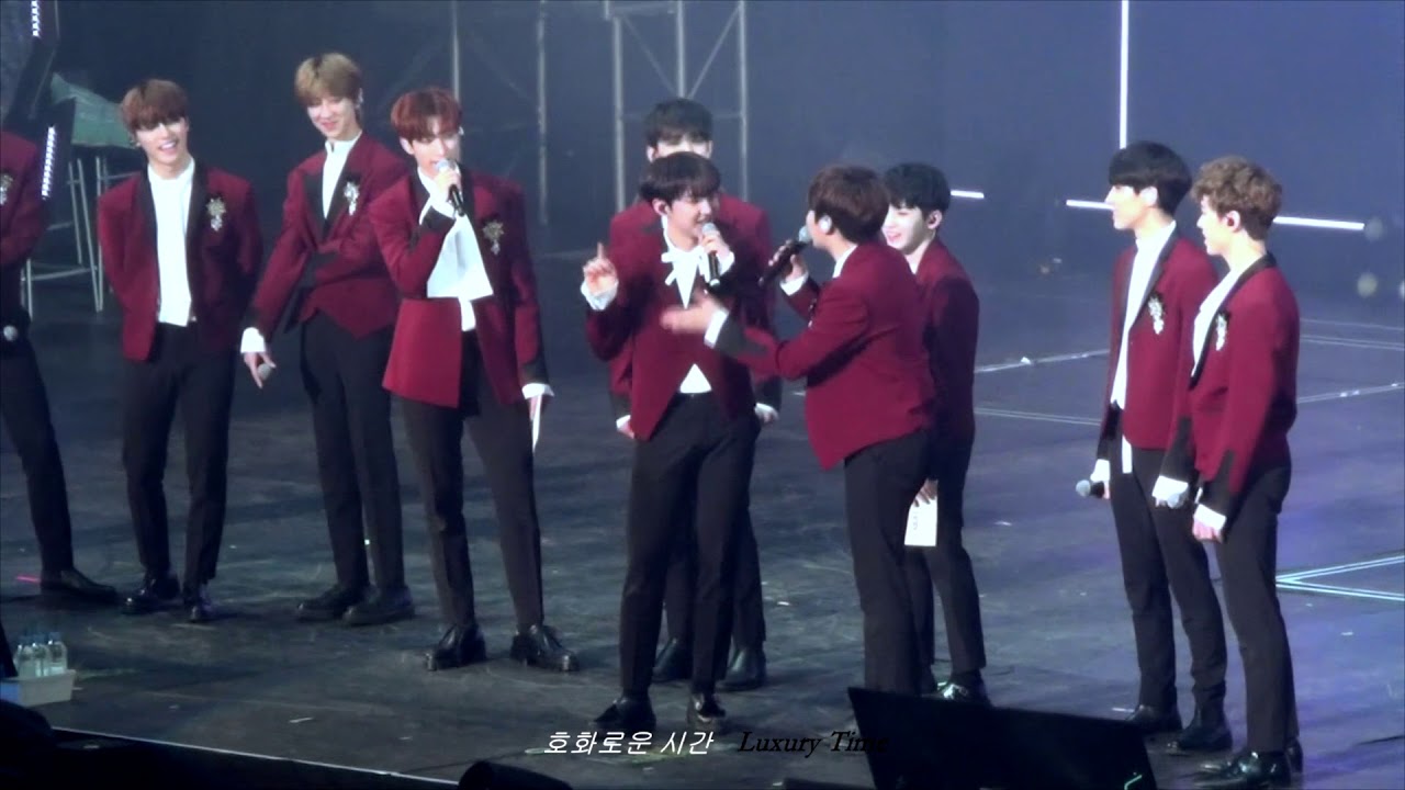 180202 캐럿랜드 "왕댯님 시간" 오프닝 개인 인사 세븐틴 SEVENTEEN 호시 직캠 HOSHI FOCUS