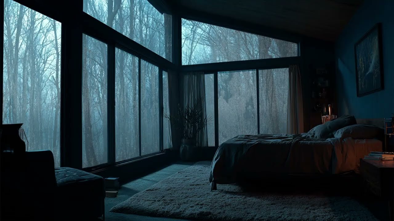 Forest Rain for Productivity: A Quiet Bedroom Space to Improve Your Focus and Efficiency