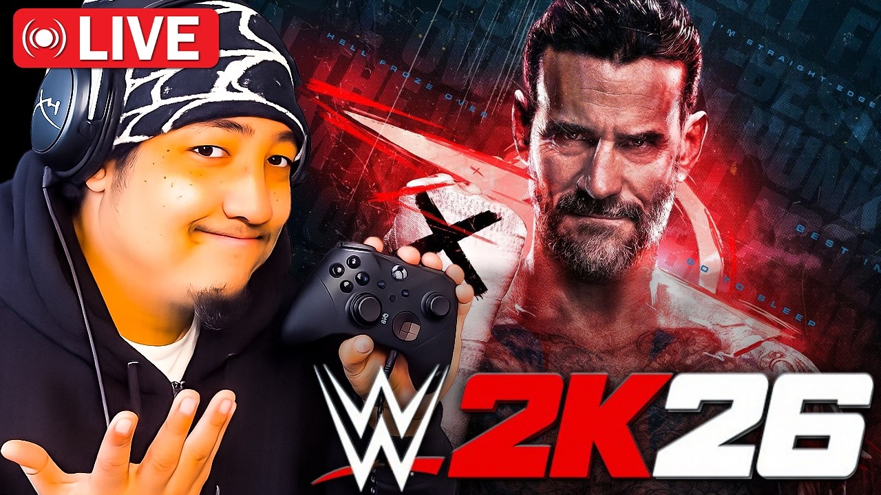 WWE 2K26 LIVE: COMPLETING CM PUNK SHOWCASE