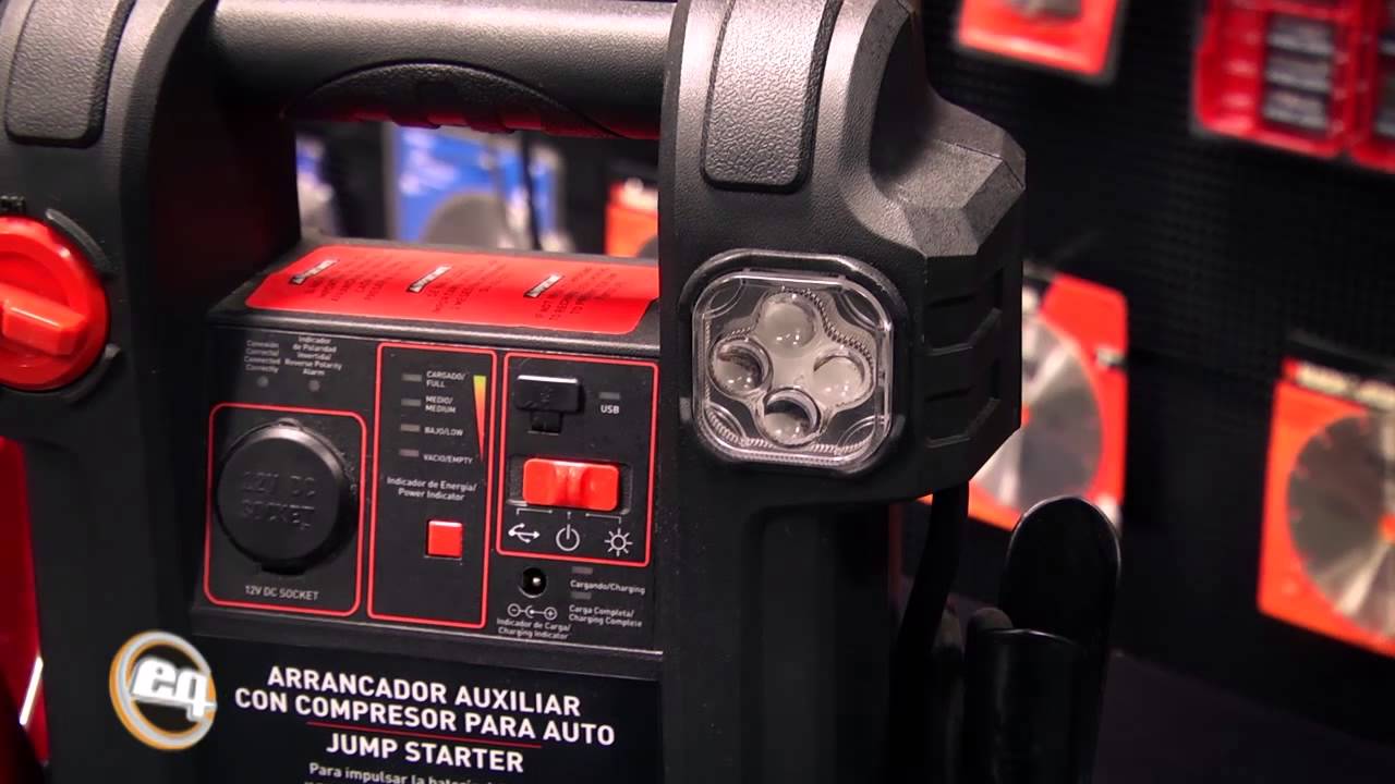 Black&decker: arrancador auxiliar para auto JS350S y JS500CC