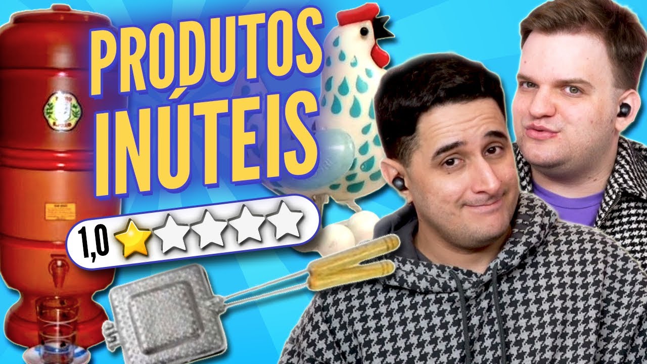 Produtos inúteis antigos que ninguém usa mais