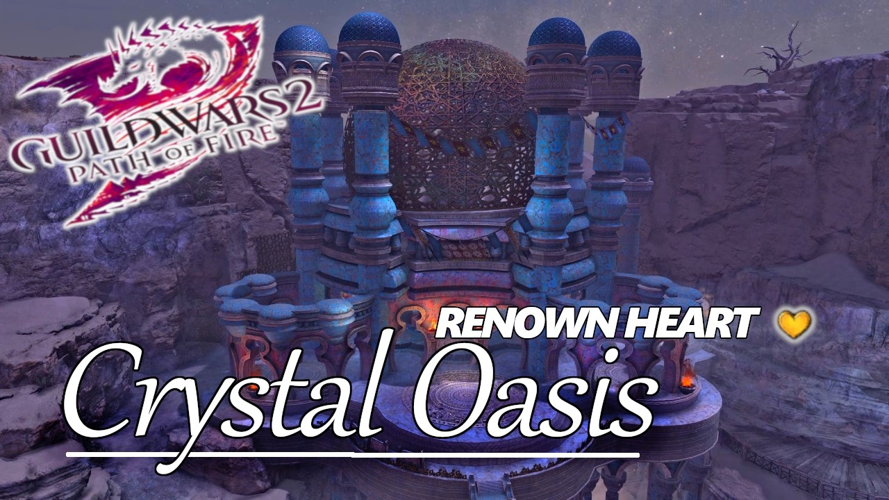 Guild Wars 2 - Crystal Oasis: Renown Heart (4/4)