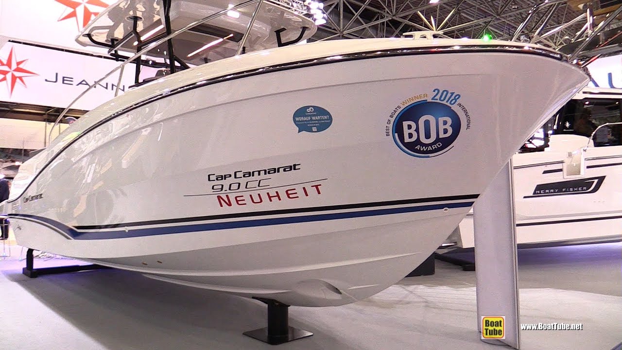 2019 Jeanneau Cap Camarat 9.0 CC - Walkaround - Debut at 2019 Boot Dusseldorf