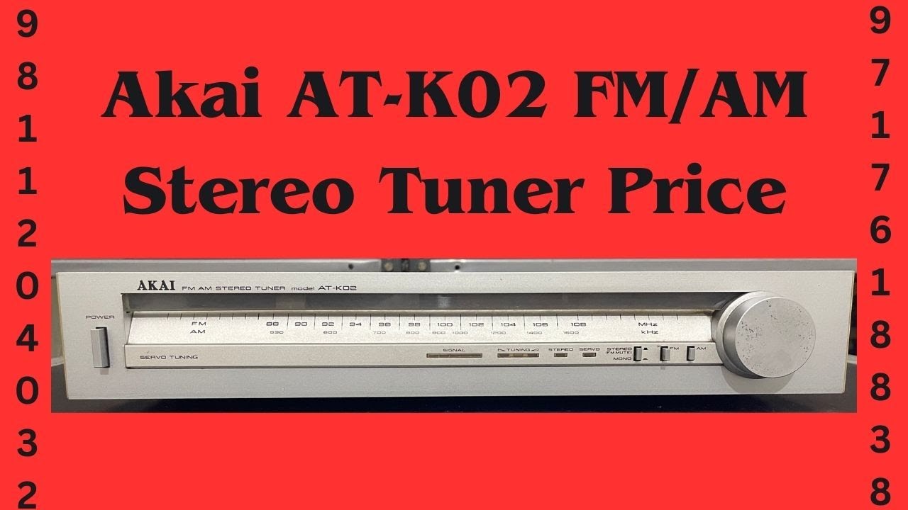 Akai AT-K02 FM/AM Stereo Tuner Price , Use And Connection IN HINDI 9811204032 / 9717618838