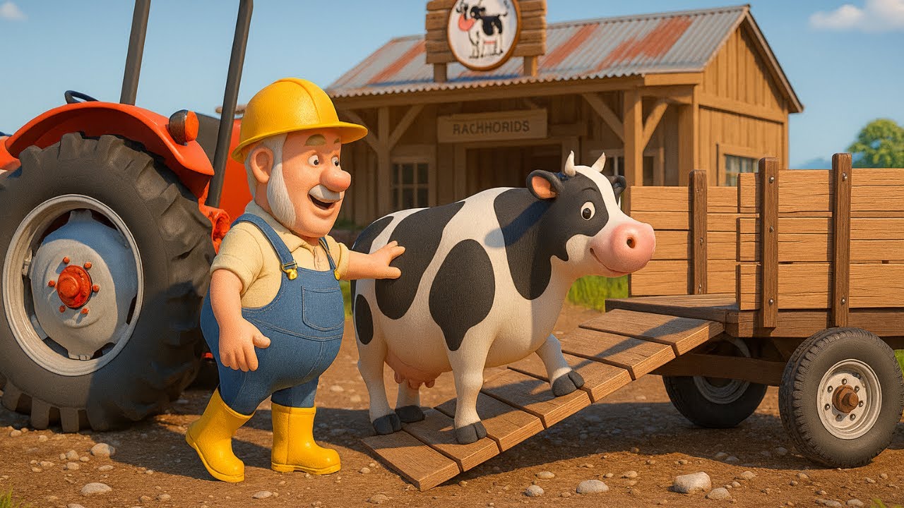 Old MacDonald Had a Farm | Animals version 2.4 Nursery Rhymes & Kids Song