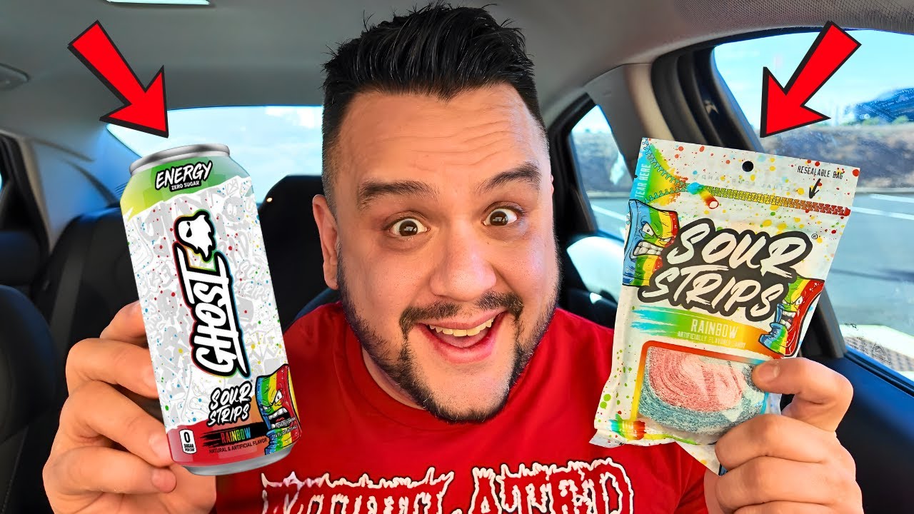 Does This Ghost Energy Drink Taste Like Rainbow Sour Strips?