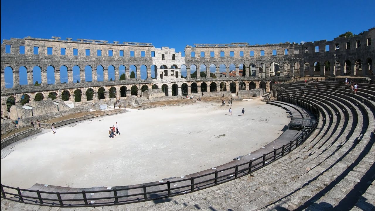 Pula Arena Amphitheater  2021 Travel Video