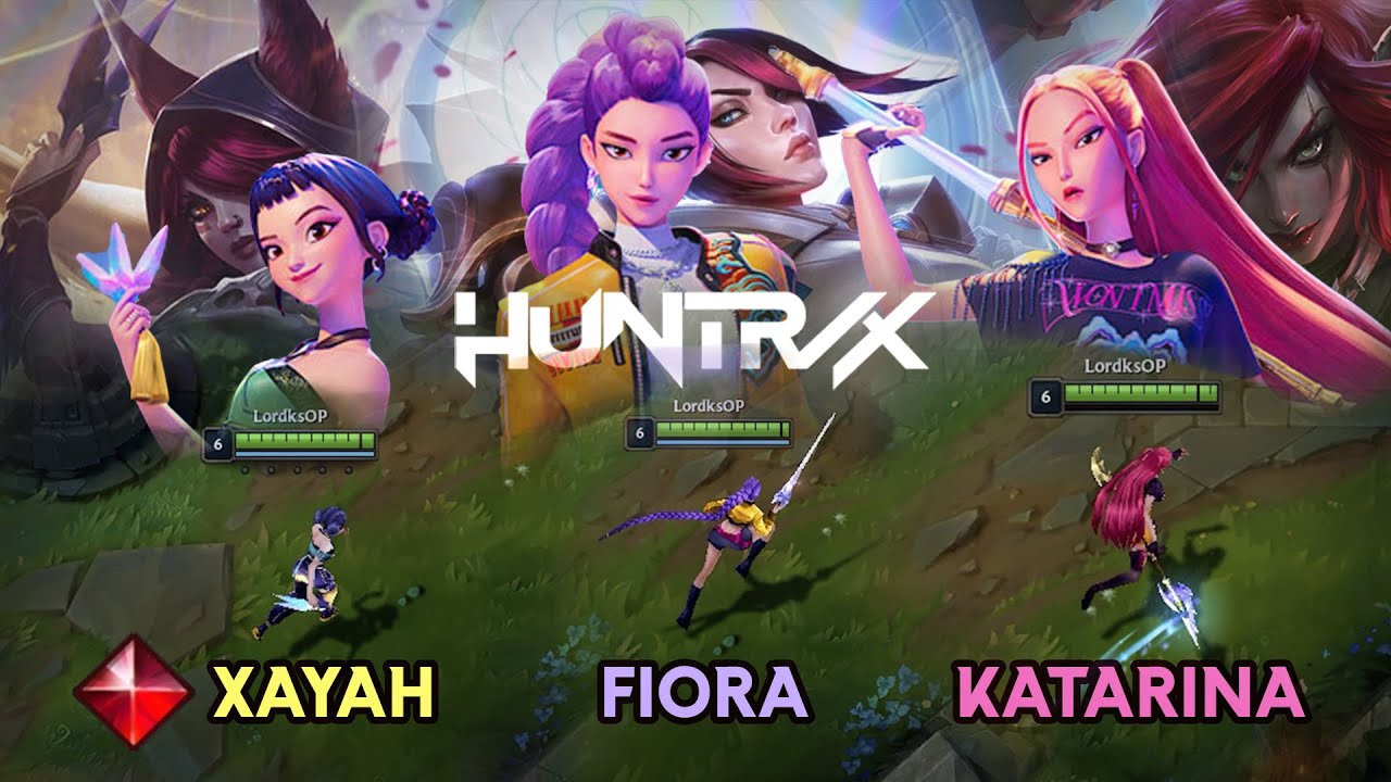 Huntrix Skins League of Legends Custom Skin Showcase by LordksOP