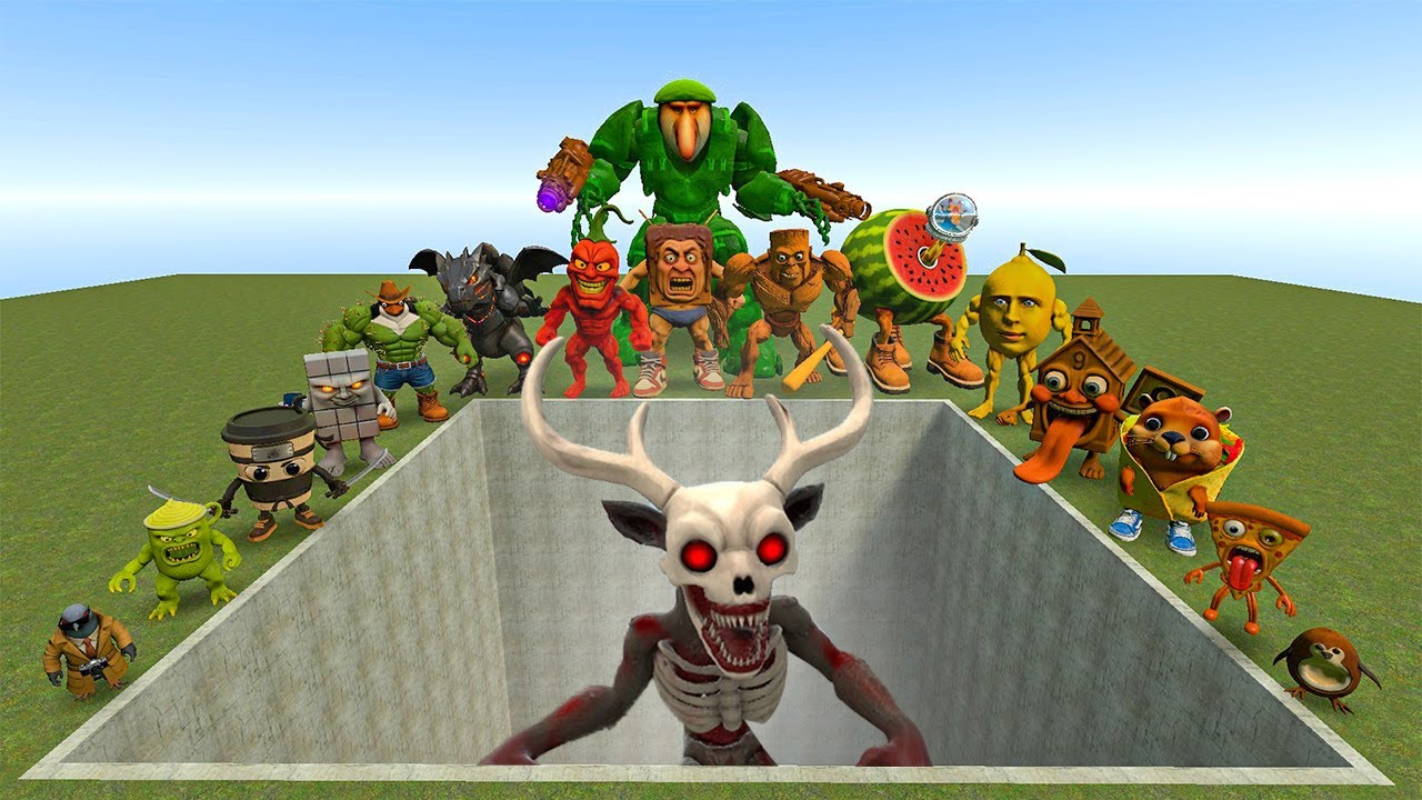 All New Italian AI Brainrot Memes vs Giant Pit with Cursed Deer Phase 3! Roblox 99 Nights – Gmod