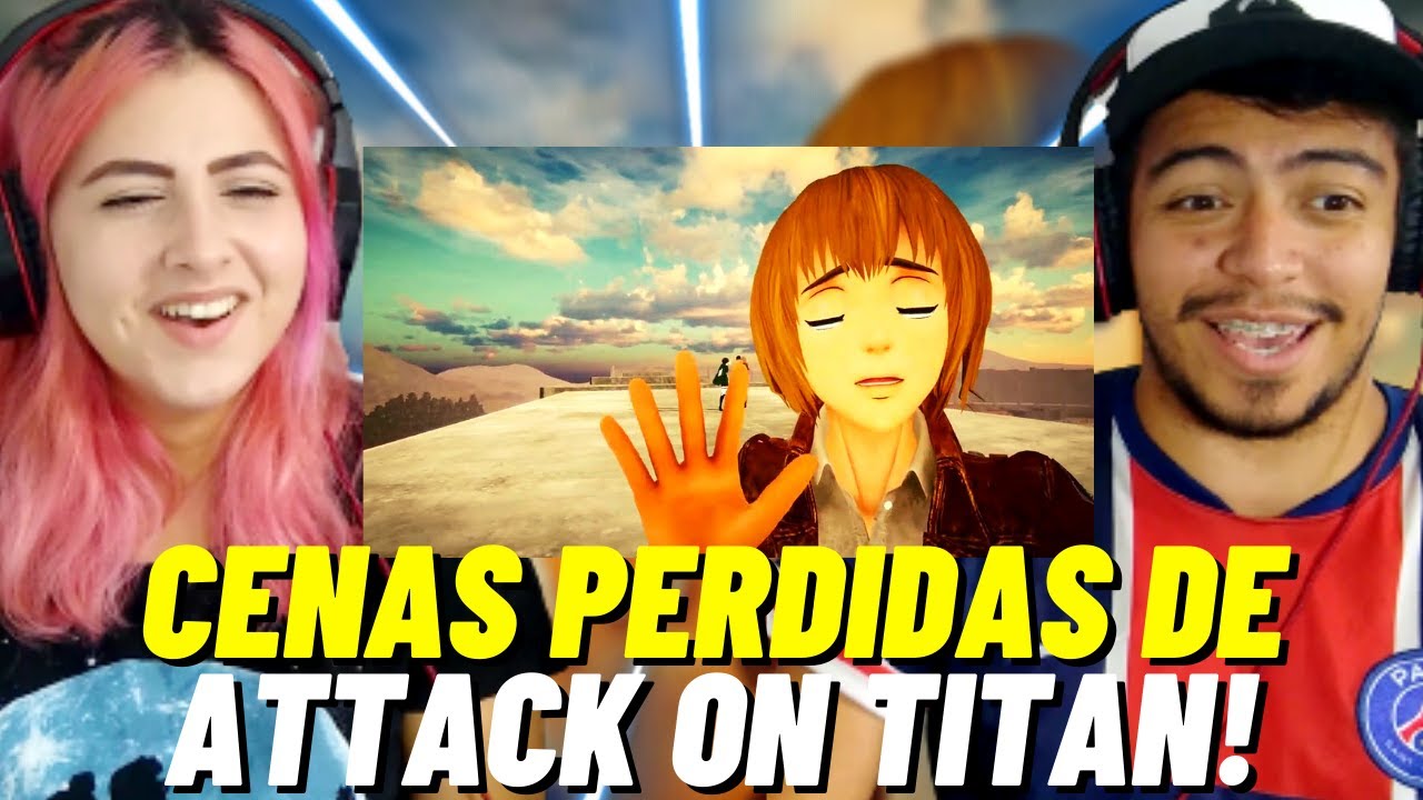 REACT - CENAS PERDIDAS DE ATTACK ON TITAN (AOT VR/LANZINHO) - CASALZINHO