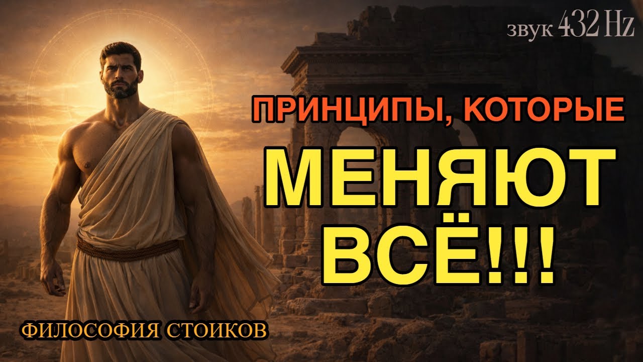 Лекция для сна 🌙 Мудрость стоиков. Важные правила жизни  | Стоицизм