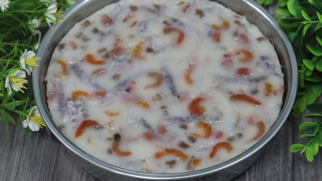 Cách làm Bánh Khoai Môn Thập Cẩm đơn giản mà ngon