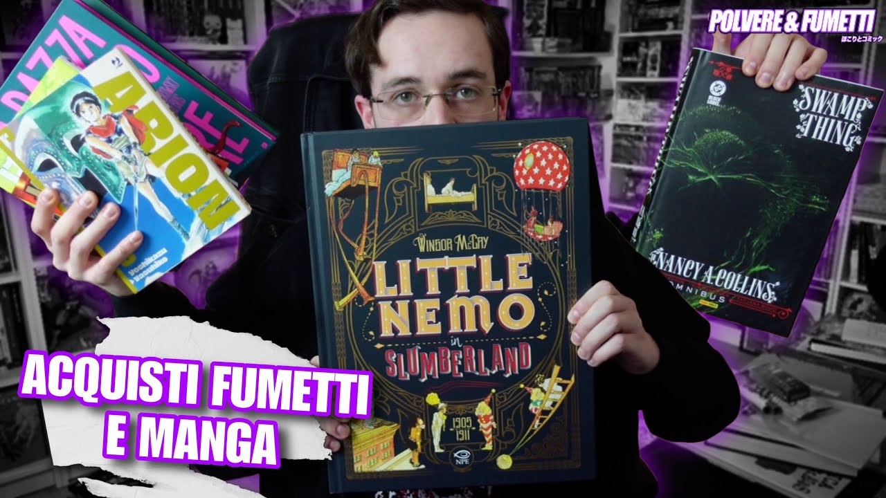 Arion, Little Nemo in Slumberland e Swamp Thing | Polvere & Fumetti