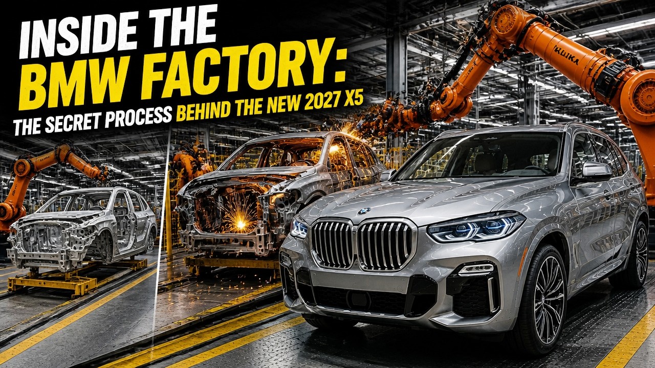 Inside The BMW Factory: The Secret Process Behind The New 2027 X5#viral