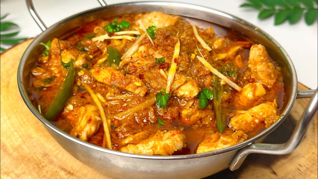 GINGER CHICKEN | Chicken Ginger Recipe, Chicken Karahi Chicken Ginger Curry