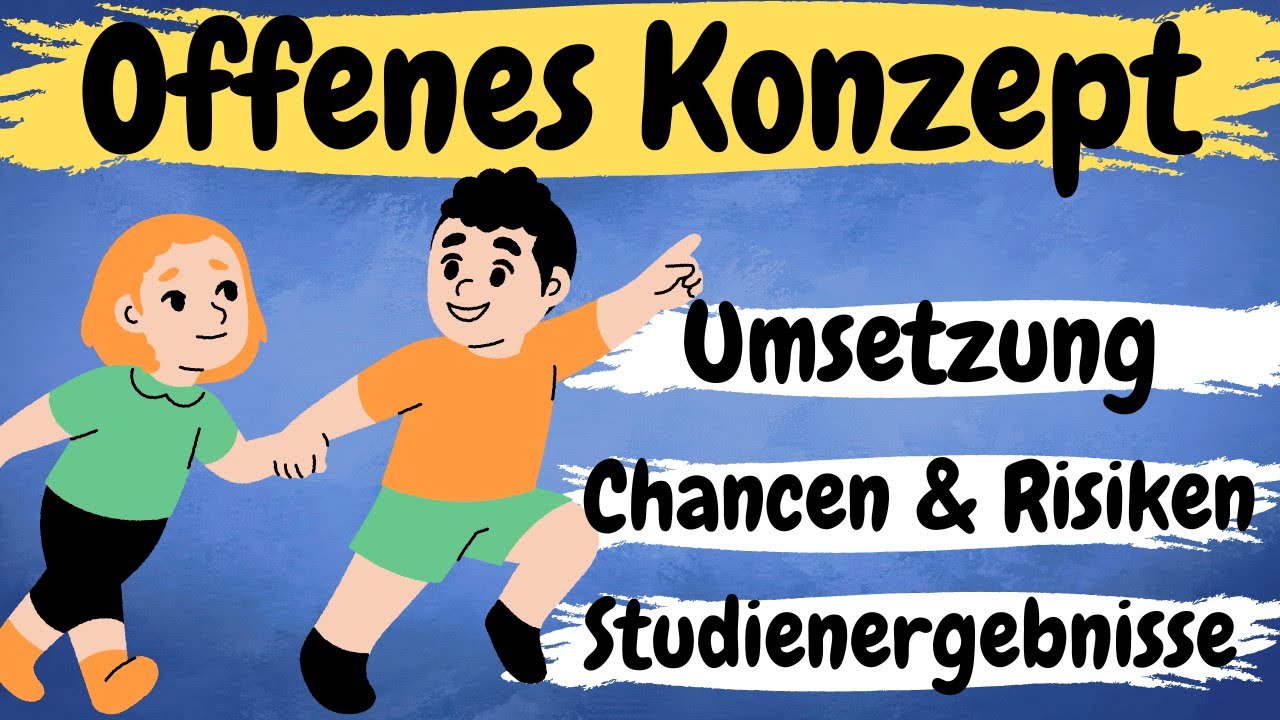 OFFENES KONZEPT und offene Arbeit in Kita und Kindergarten einfach erklärt | ERZIEHERKANAL