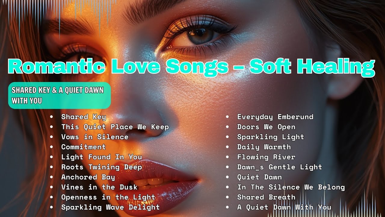 Romantic Love Songs – Soft Healing | Shared Key & A Quiet Dawn With You