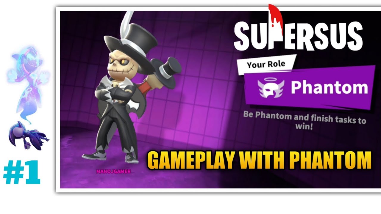 super sus gameplay with phantom in super sus super sus