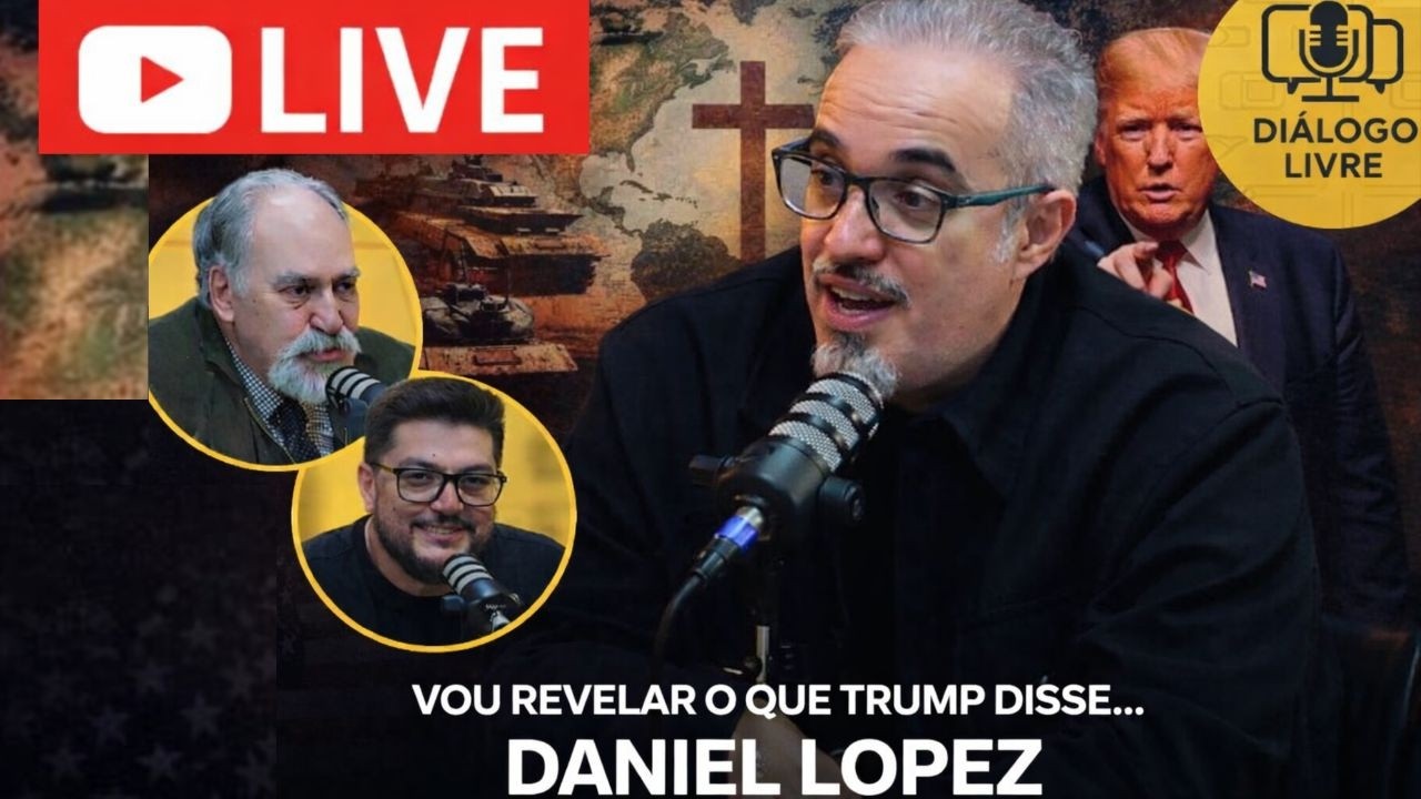 💥DANIEL LOPEZ EXPÕE OS JOGOS DE PODER!CIÊNCIA, FÉ E GEOPOLÍTICA SEM CENSURA! - PODCAST DIÁLOGO LIVRE