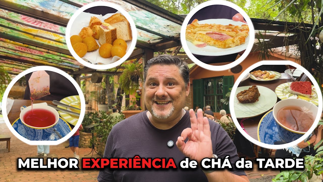 CHÁ da TARDE MAIS ELEGANTE de Santos - Bistrô Calixto