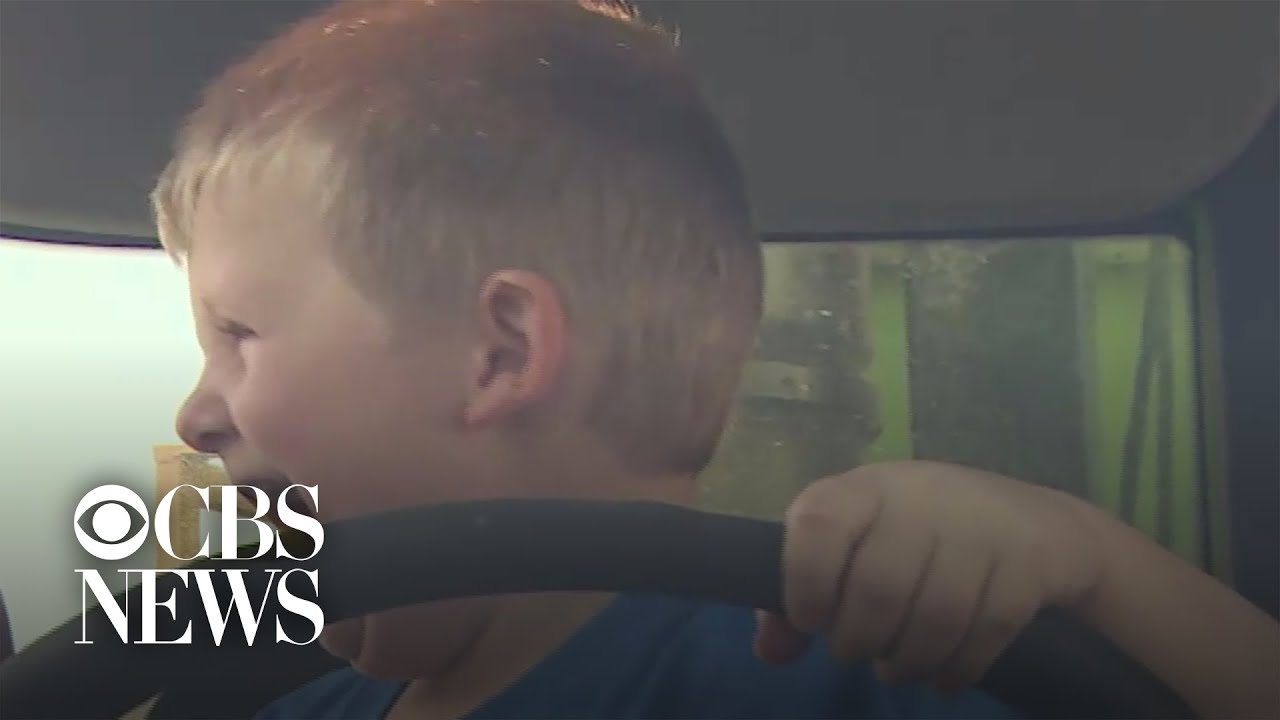 4-year-old boy gets garbage truck birthday wish