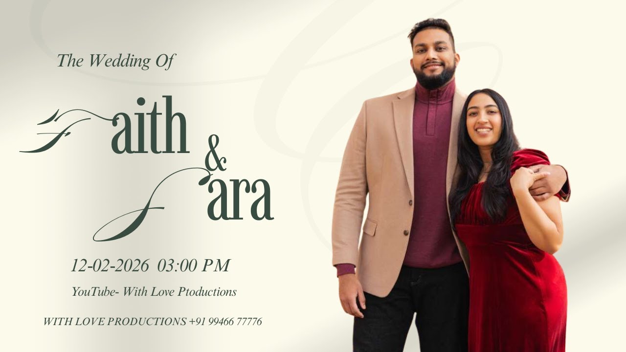 THE WEDDING OF FAITH &  SARA 12-02-2026  03:00 PM
