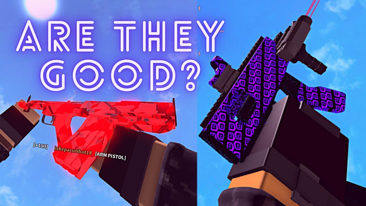 the HIGHEST RANK GUN in *EVERY* category in phantom forces!