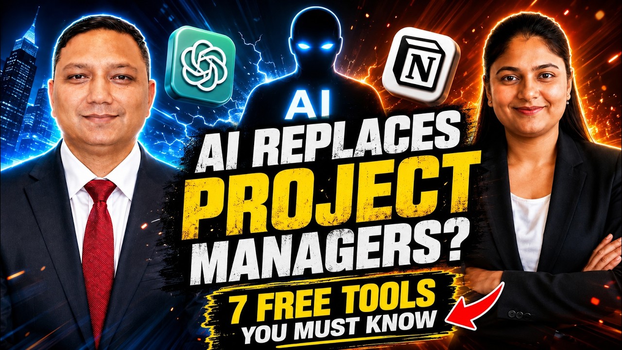7 BEST FREE AI Tools That Will Replace 99% of Project Managers Work - AI for Project Managers