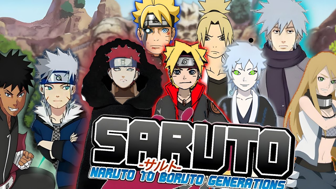 Saruto Uchiha el hijo de Boruto y Sarada//la película completa//
