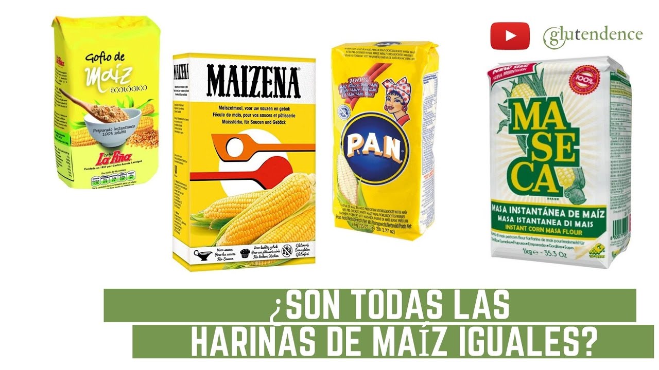 Polenta, harina de maíz, maicena... ¿Son lo mismo?