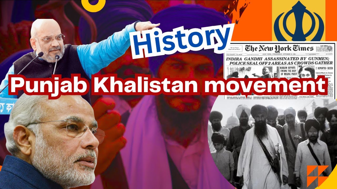 History of The Punjab Khalistan movement | Punjab Khalistan Movement Explained |