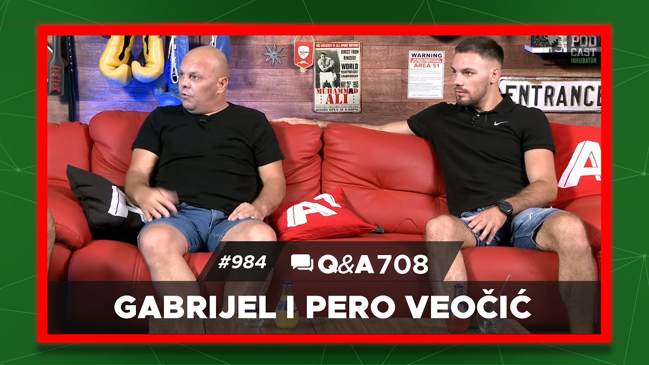 Podcast Inkubator #984 Q&A 708  -  Gabrijel i Pero Veočić