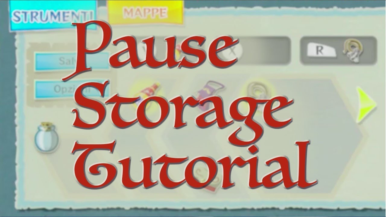 Alberto's Pause Storage Tutorial (WWHD)