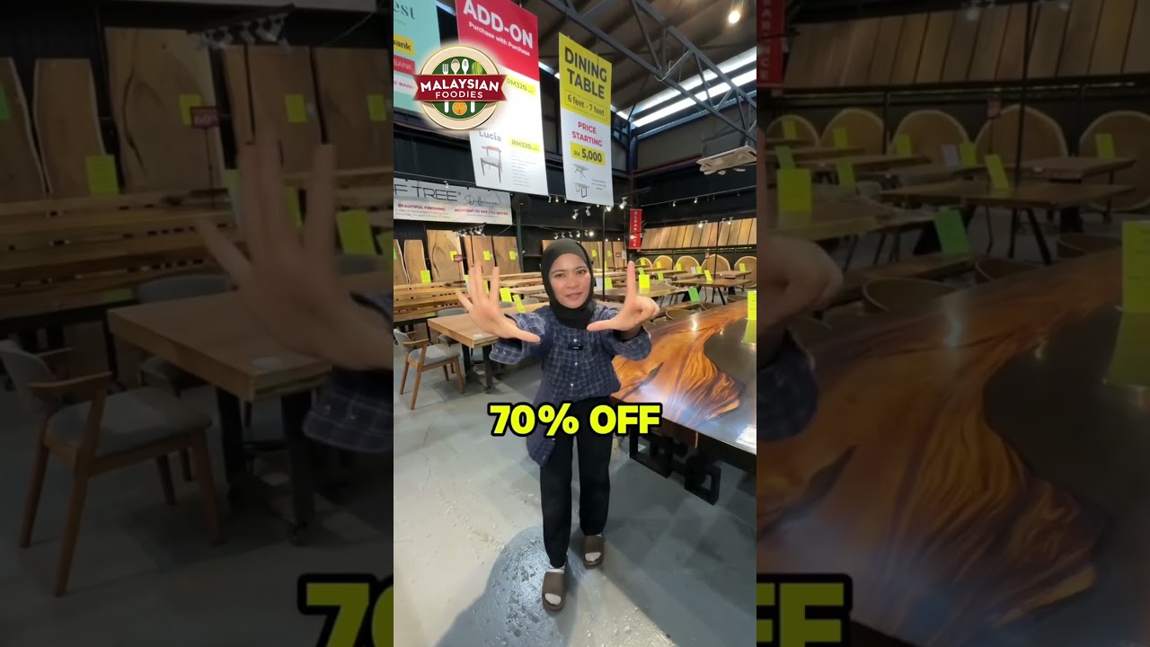 Solid wood mega celebration sales with up to 70% off!! ✨