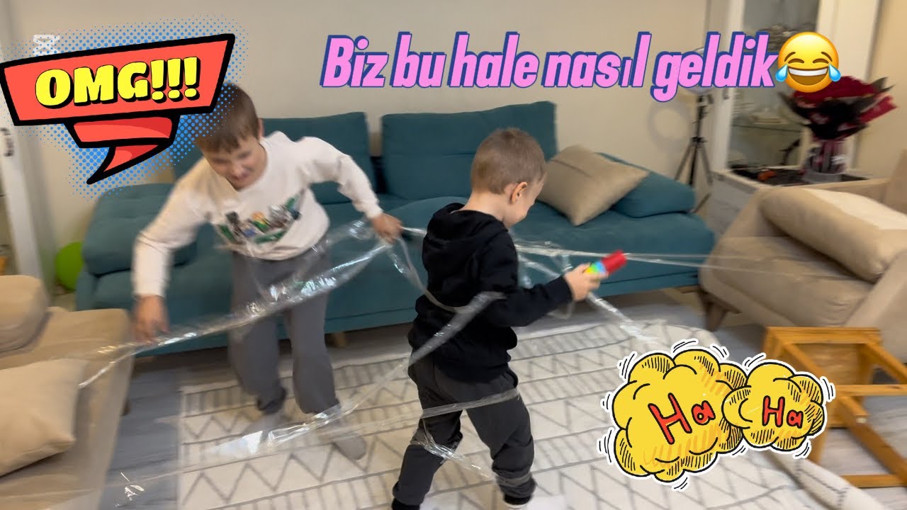 BİR PARKUR YAPALIM DEDİK BAKIN BAŞIMIZA NELER GELİYOR 😂 DAHA KOMİK VİDEOLAR İÇİN ABONE OLUN 🥳