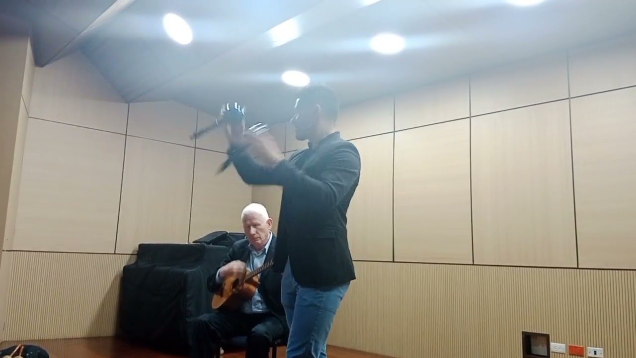 CLASE MAGISTRAL DE MARACAS LLANERAS CON FERNANDO TORRES RAMÍREZ EN ACADEMIA LUIS A. CALVO  Nov. 2022